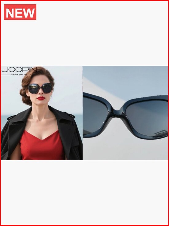 Oversized Polarized Sunglasses UV Protection Butterfly Driving